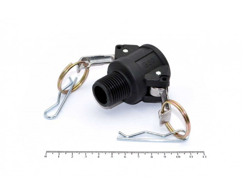 Камлок полипропилен (PP) B-050 1/2" (13 мм)